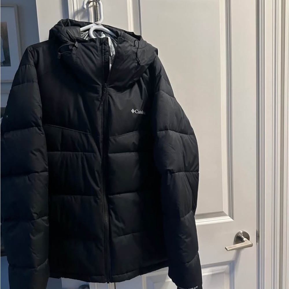 Columbia Black Hooded Jacket